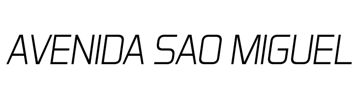 Aero Matics Light Italic  Free Fonts Download