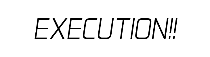 Aero Matics Light Italic  Free Fonts Download