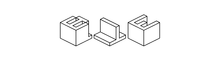 Qbicle 4 BRK  Free Fonts Download
