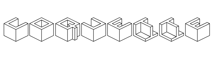 Qbicle 4 BRK  Free Fonts Download