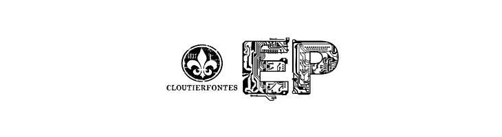 CF Circuit Electrique Regular  Free Fonts Download