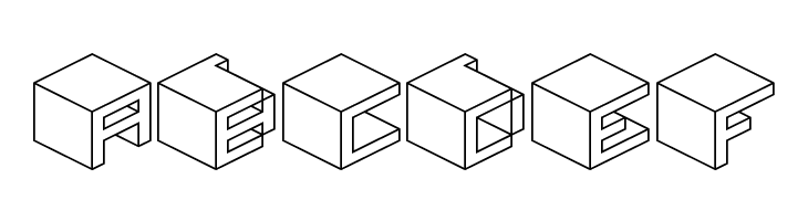 Qbicle 2 BRK  Free Fonts Download