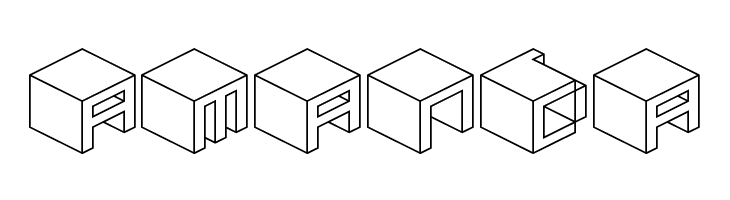 Qbicle 2 BRK  Free Fonts Download