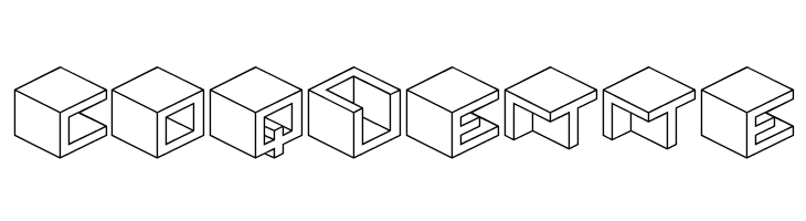 Qbicle 2 BRK  Free Fonts Download