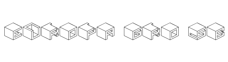 Qbicle 2 BRK  Free Fonts Download