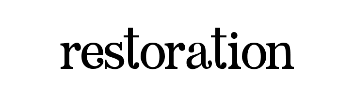 restoration Angelic Serif Font