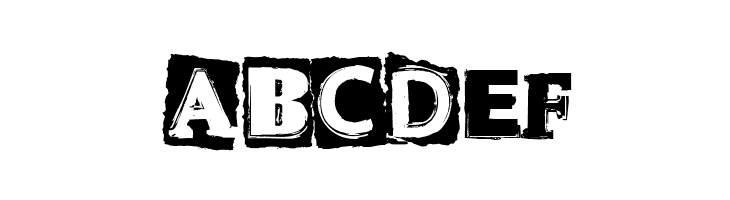 CF Punk Attitude Regular  Free Fonts Download