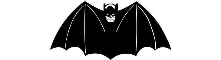 Batman Evolution Logo Font  Free Fonts Download