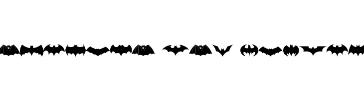 Batman Evolution Logo Font  Free Fonts Download