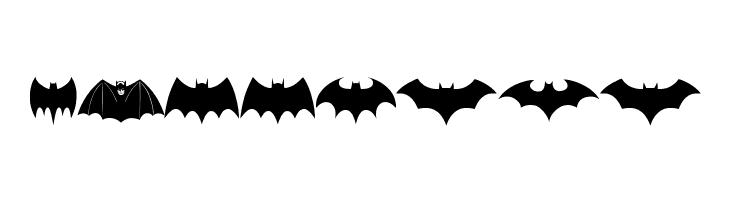 Batman Evolution Logo Font  Free Fonts Download