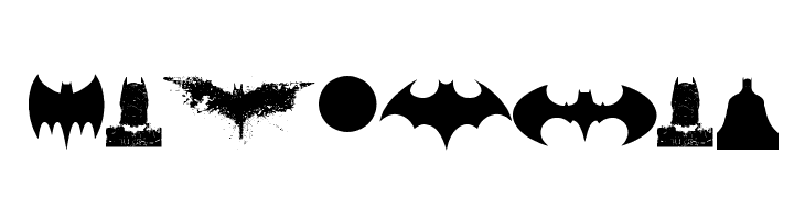Batman Evolution Logo Font  Free Fonts Download