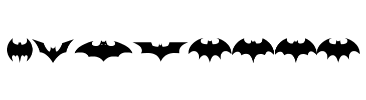 Batman Evolution Logo Font  Free Fonts Download