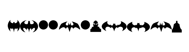Batman Evolution Logo Font  Free Fonts Download