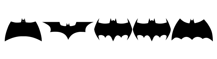 Batman Evolution Logo Font  Free Fonts Download