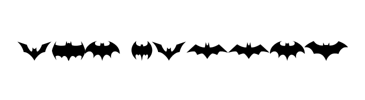 Batman Evolution Logo Font  Free Fonts Download