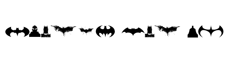 Batman Evolution Logo Font  Free Fonts Download