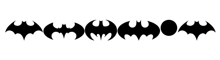 Batman Evolution Logo Font  Free Fonts Download
