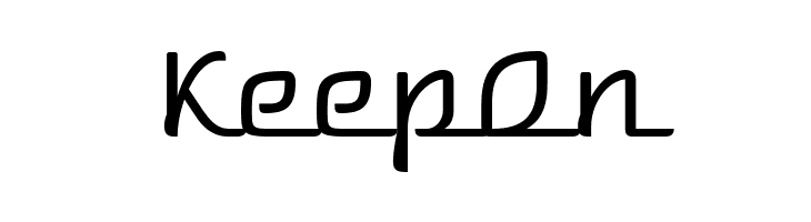 KeepOn Warnes Font