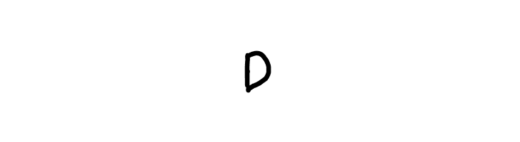 handy font 12 by OUBYC  Free Fonts Download