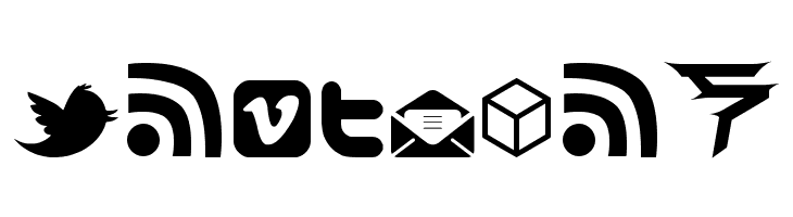 Social Icon by BRIANQC  Free Fonts Download