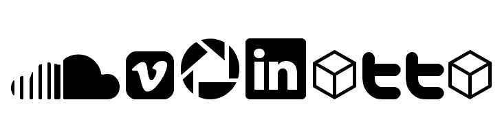 Social Icon by BRIANQC  Free Fonts Download