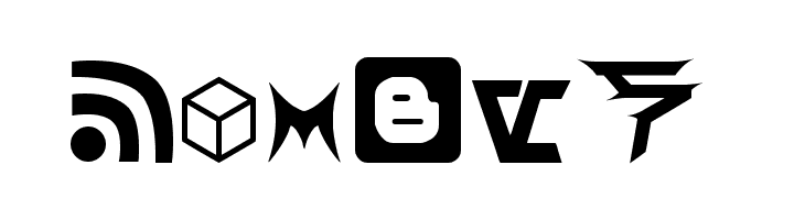 Social Icon by BRIANQC  Free Fonts Download