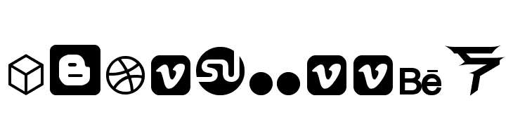Social Icon by BRIANQC  Free Fonts Download