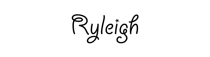 Ryleigh GiddyupStd Font