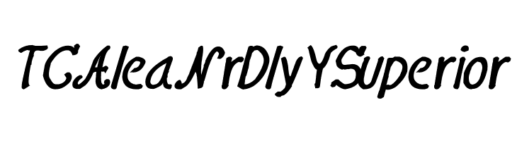 CRU-Nonthawat-Hand-Written Bold-Italic  Free Fonts Download