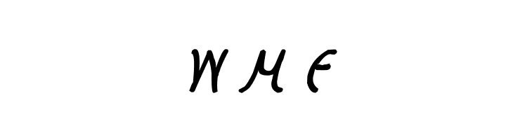 CRU-Nonthawat-Hand-Written Bold-Italic  Free Fonts Download