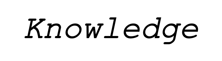 ER Kurier Mac Italic  Free Fonts Download