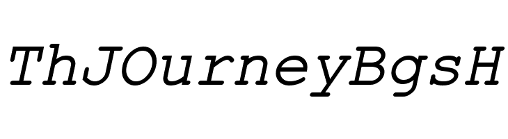 ER Kurier Mac Italic  Free Fonts Download