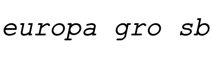 ER Kurier Mac Italic  Free Fonts Download