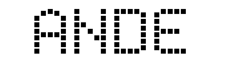 Modern LED Board-7  Free Fonts Download