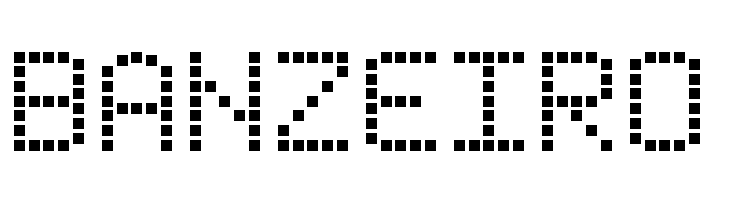 Modern LED Board-7  Free Fonts Download