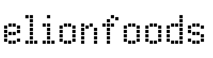 Modern LED Board-7  Free Fonts Download