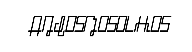 ZETUEcript Oblique  Free Fonts Download