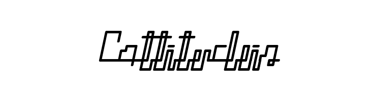 ZETUEcript Oblique  Free Fonts Download