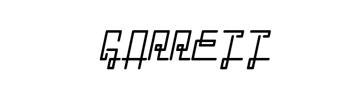 ZETUEcript Oblique  Free Fonts Download