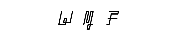 ZETUEcript Oblique  Free Fonts Download