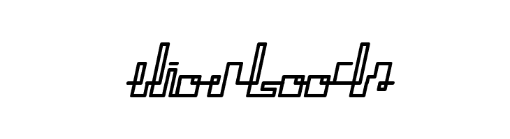 ZETUEcript Oblique  Free Fonts Download