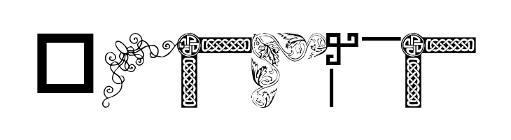 wmcorners1  Free Fonts Download