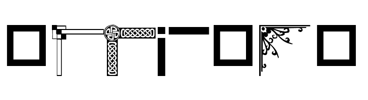 wmcorners1  Free Fonts Download