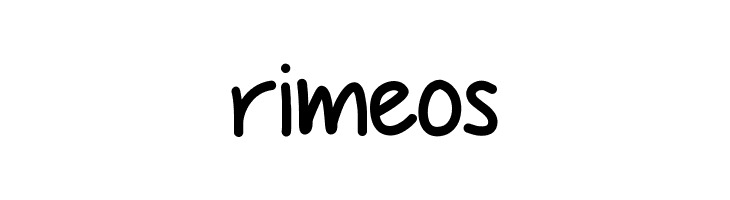 rimeos PassingNotes Font