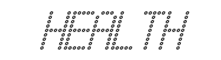 Cross led tfb Italic  Free Fonts Download