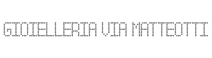 Cross led tfb  Free Fonts Download