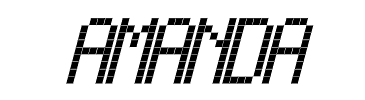 Cross led tfb bold Italic  Free Fonts Download