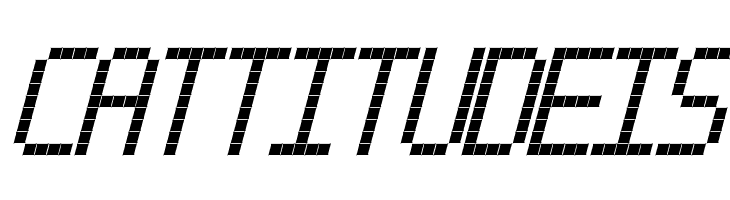 Cross led tfb bold Italic  Free Fonts Download