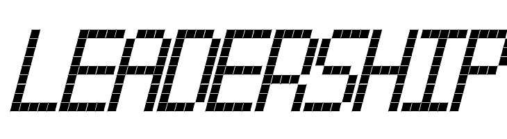 Cross led tfb bold Italic  Free Fonts Download