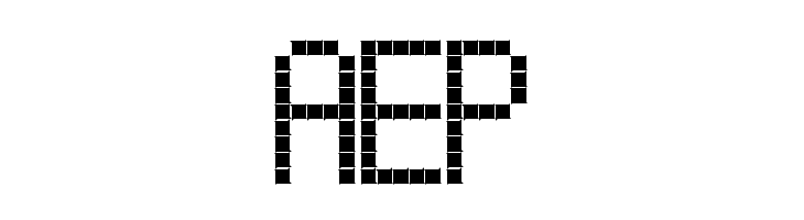 Cross led tfb bold  Free Fonts Download